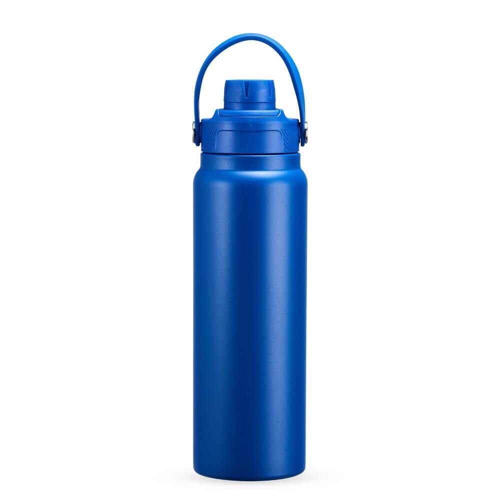 Garrafa Térmica 800ml GA1896 na cor Azul, brinde personalizado Sky Brindes