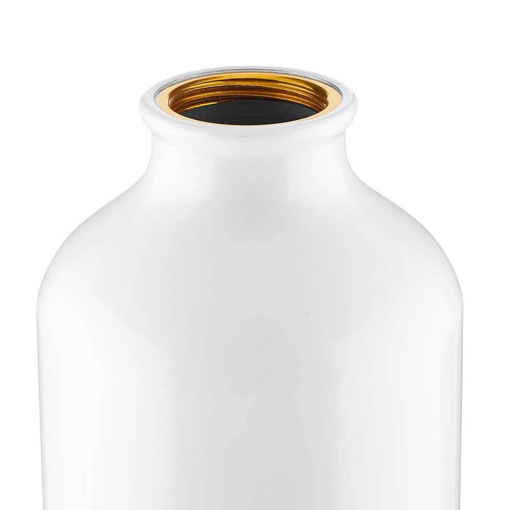 Garrafa de Alumínio 550ml GA1899 na cor Azul, brinde personalizado Sky Brindes