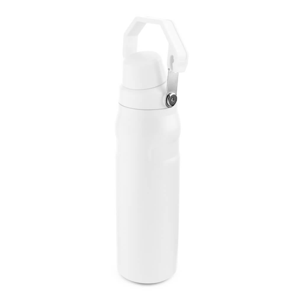 Garrafa Térmica 750ml GA1902 na cor Branco, brinde personalizado Sky Brindes