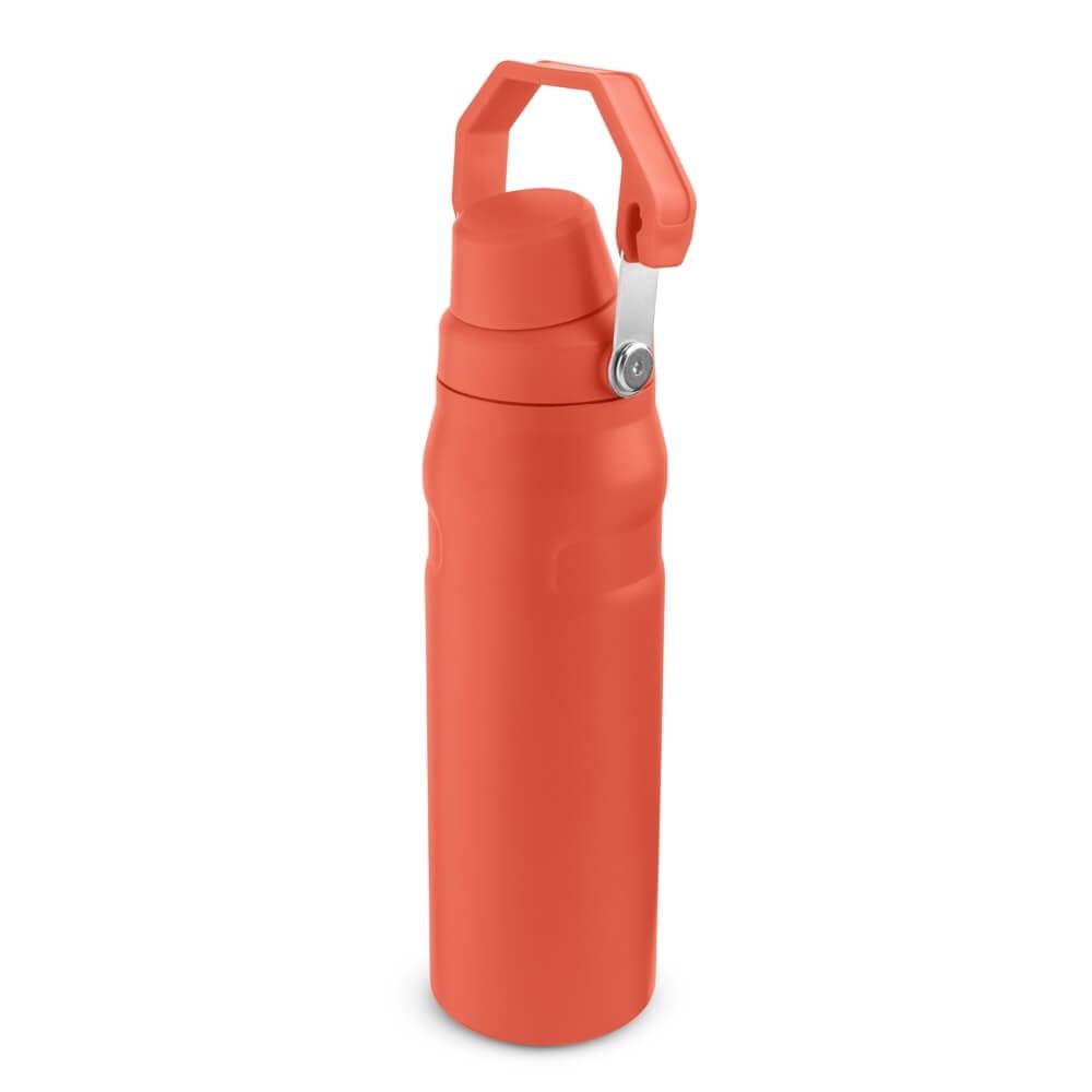 Garrafa Térmica 750ml GA1902 na cor Laranja, brinde personalizado Sky Brindes