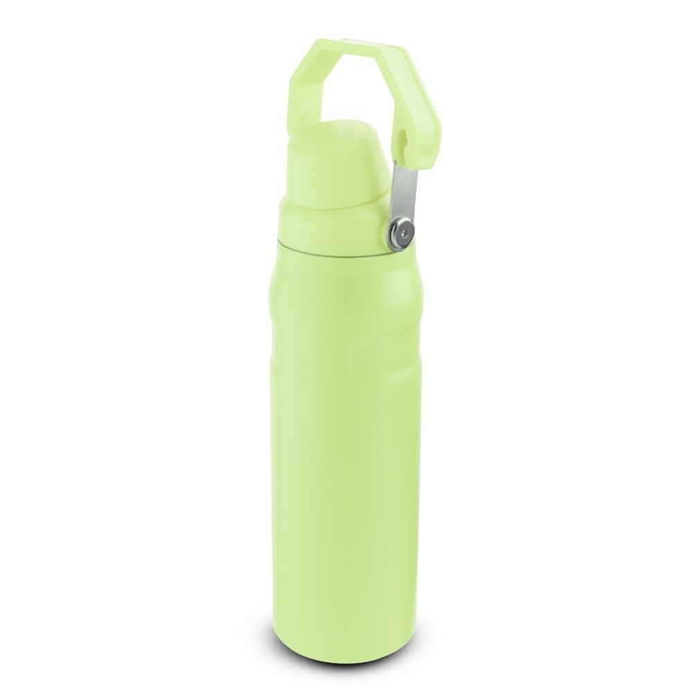 Garrafa Térmica 750ml GA1902 na cor Verde claro, brinde personalizado Sky Brindes
