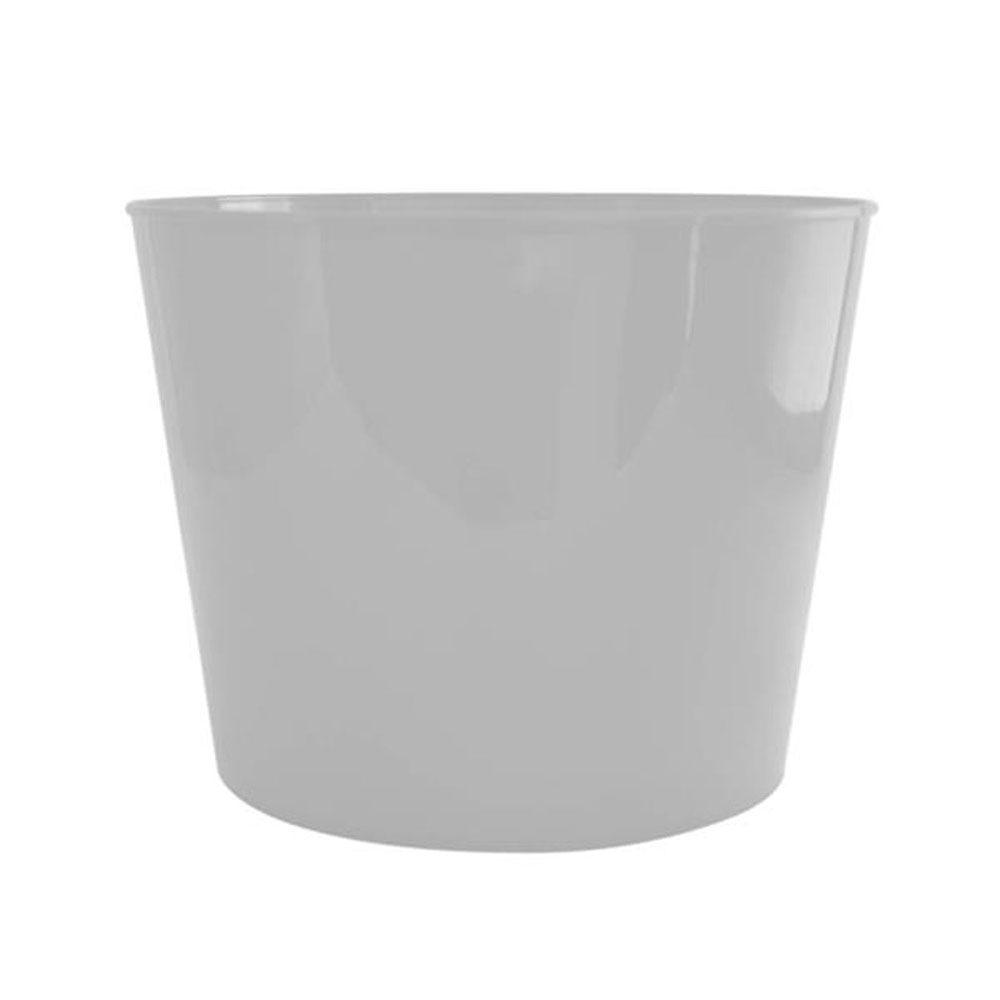 Balde de Pipoca 1,6 lt GO1308 na cor Branco, brinde personalizado Sky Brindes