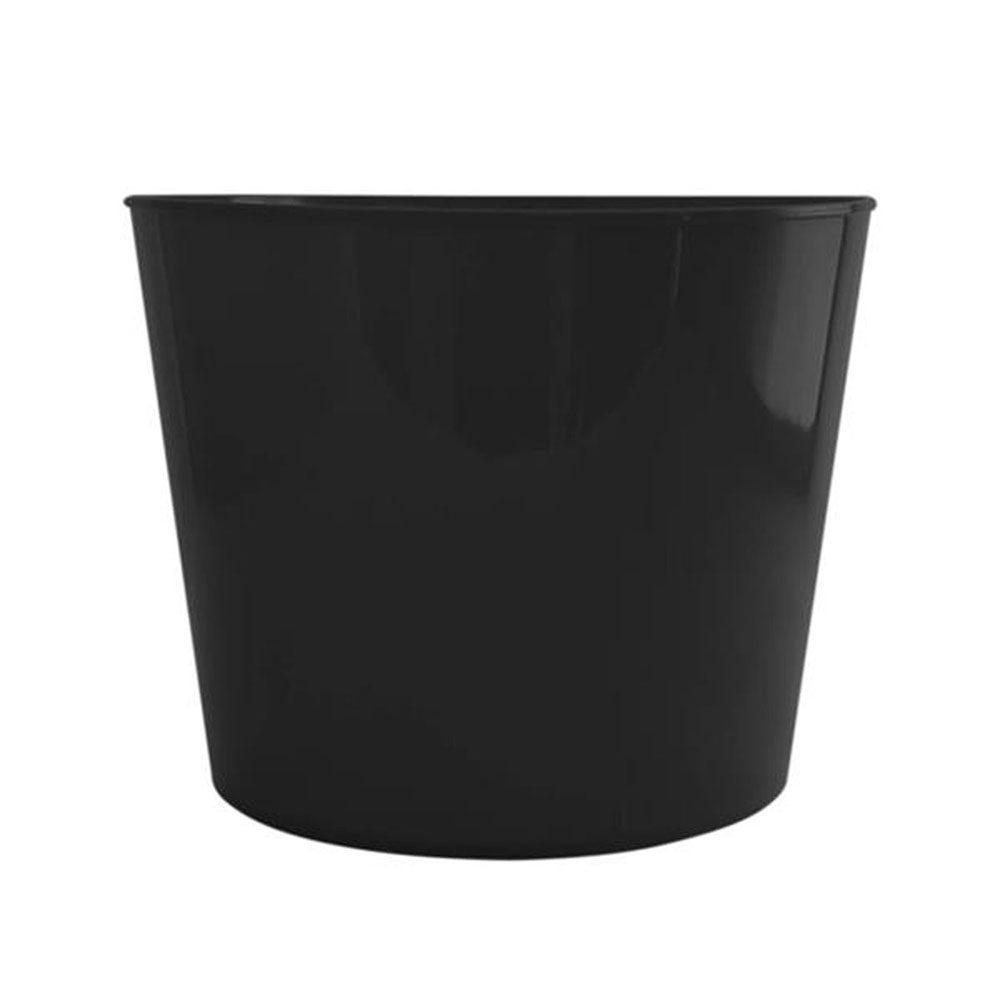 Balde de Pipoca 1,6 lt GO1308 na cor Preto, brinde personalizado Sky Brindes