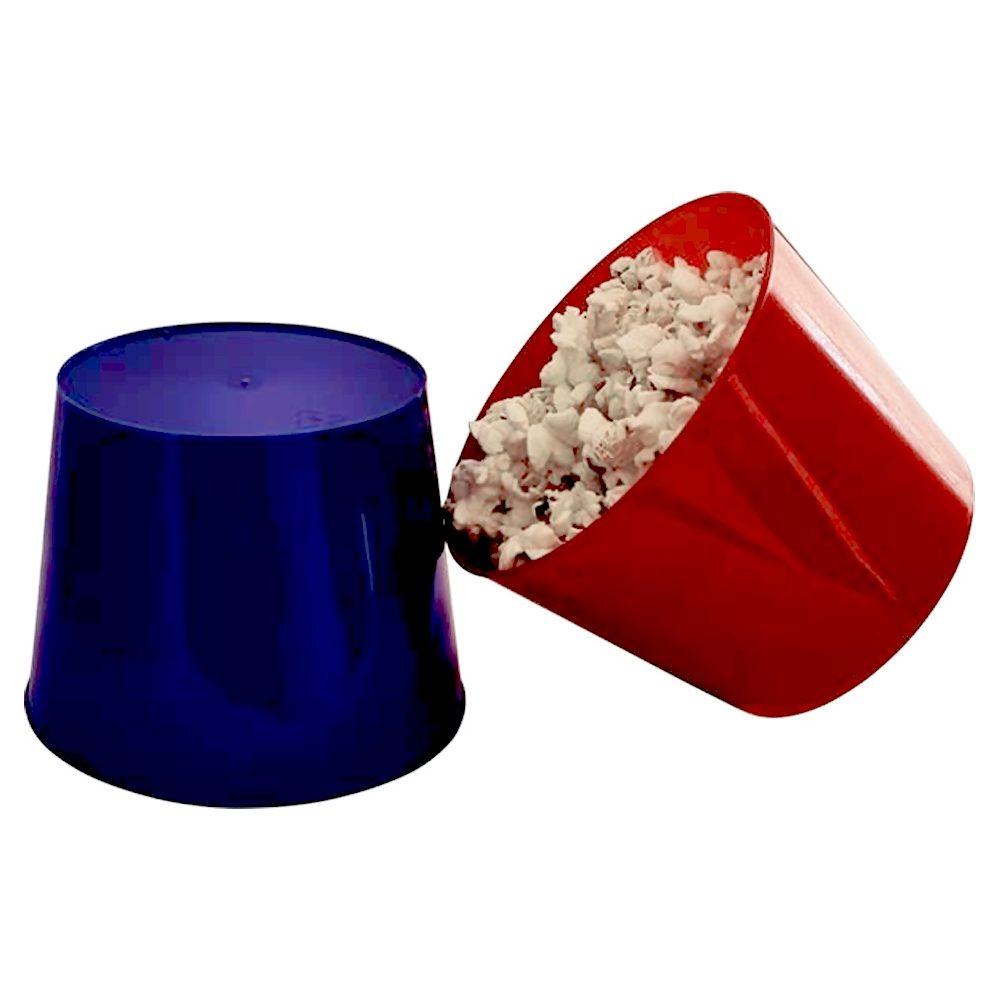 Balde de Pipoca 1,6 lt GO1308 na cor Preto, brinde personalizado Sky Brindes