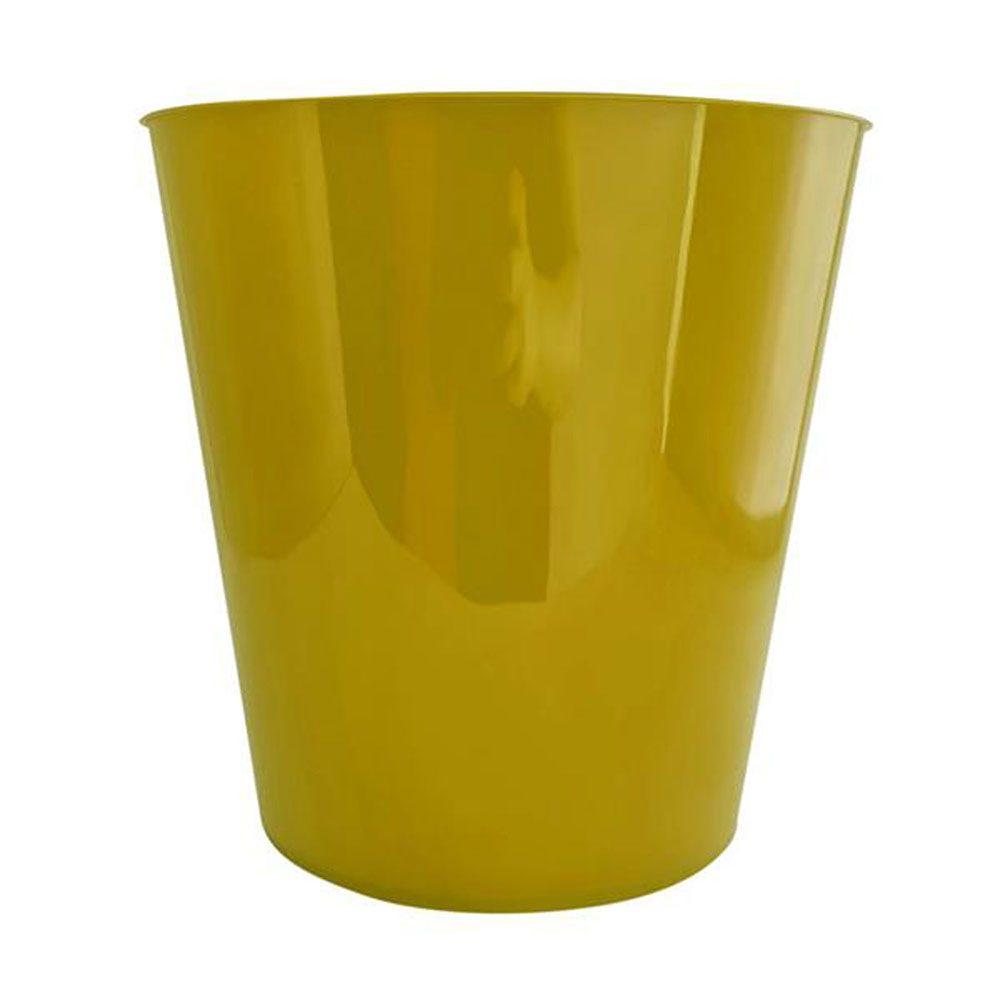 Balde de Pipoca 3,2 lt GO1310 na cor Amarelo, brinde personalizado Sky Brindes