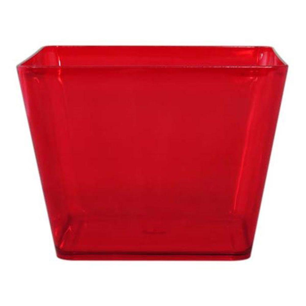 Balde de Gelo 4,5 litros GO1311 na cor Vermelho, brinde personalizado Sky Brindes