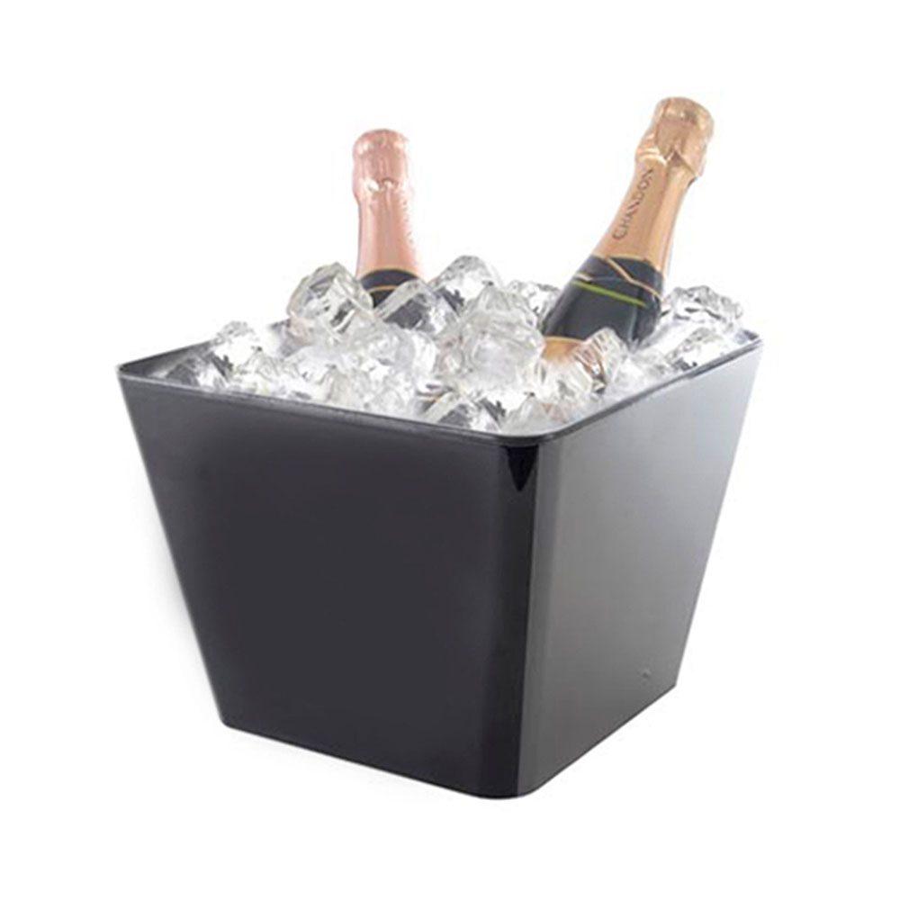 Balde de Gelo 4,5 litros GO1311 na cor Vermelho, brinde personalizado Sky Brindes