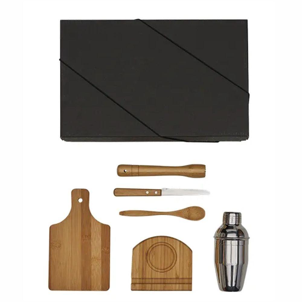 Kit Caipirinha Coqueteleira GO1404 na cor Único, brinde personalizado Sky Brindes