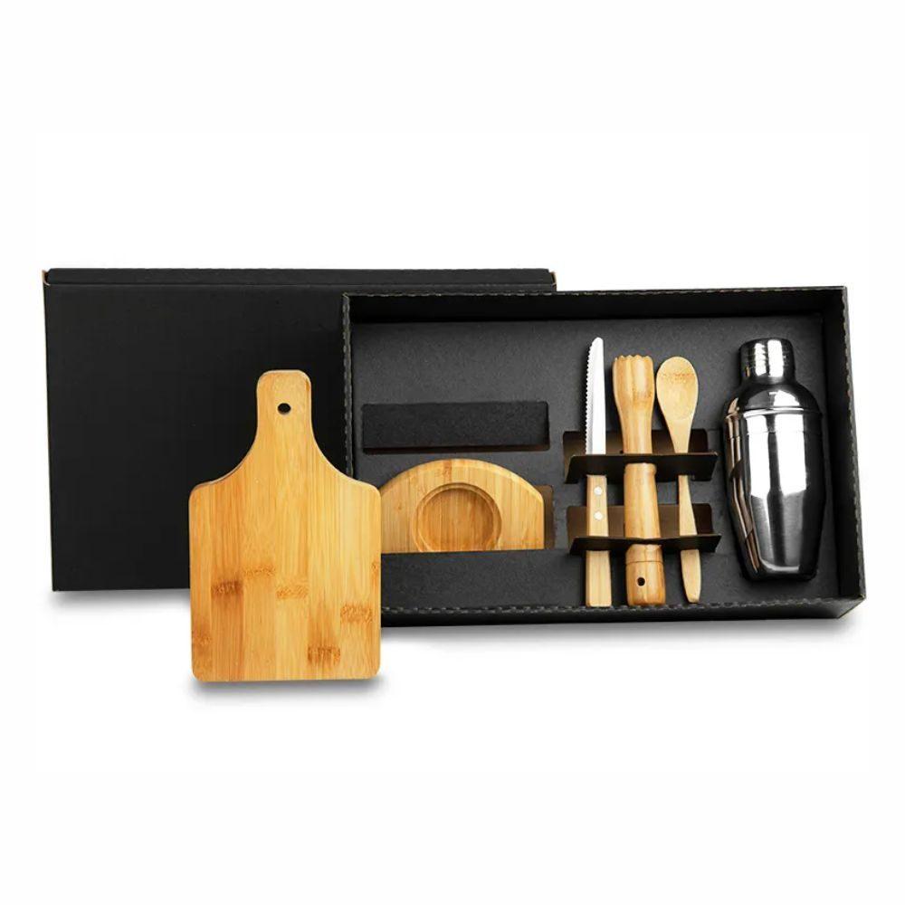 Kit Caipirinha Coqueteleira GO1404 na cor Único, brinde personalizado Sky Brindes
