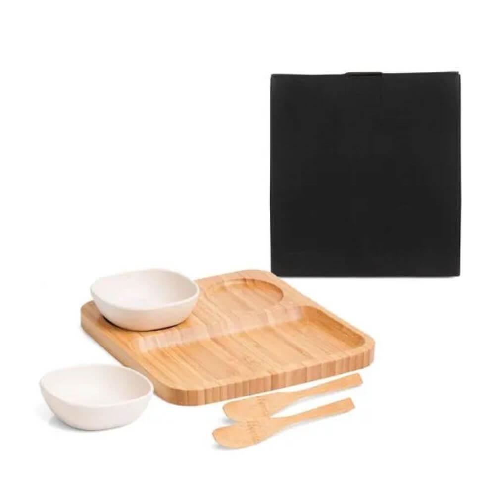Kit para Petiscos 5 Peças GO1469 na cor Único, brinde personalizado Sky Brindes