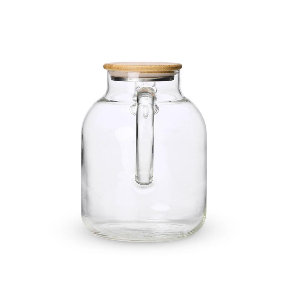 Chaleira Vidro 1,8 Litros GO1484 na cor Transparente, brinde personalizado Sky Brindes