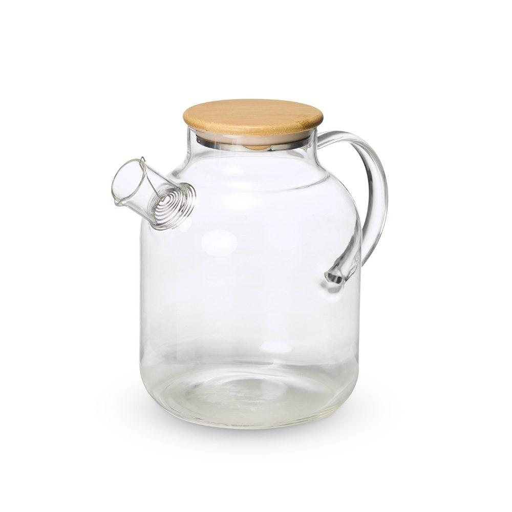 Chaleira Vidro 1,8 Litros GO1484 na cor Transparente, brinde personalizado Sky Brindes