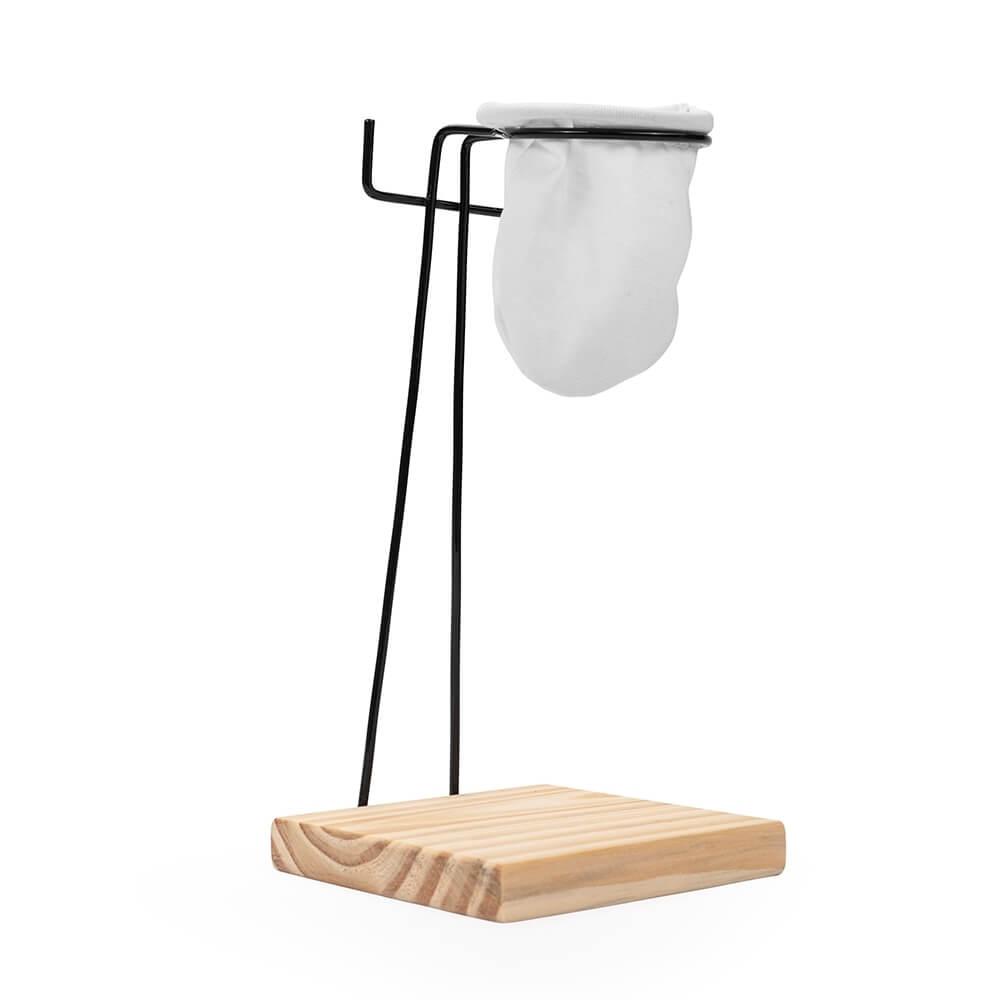 Kit Café 4 Peças GO1486 na cor Branco, brinde personalizado Sky Brindes