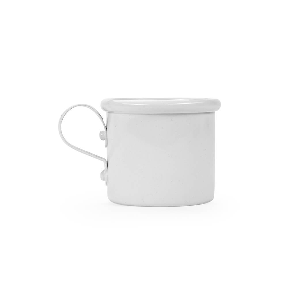 Kit Café 4 Peças GO1486 na cor Branco, brinde personalizado Sky Brindes