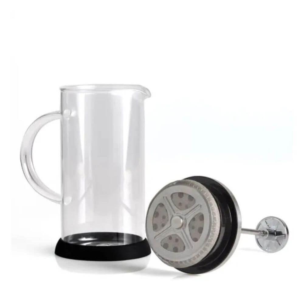 Cafeteira Prensa Francesa 350ml GO1506 na cor Preto, brinde personalizado Sky Brindes