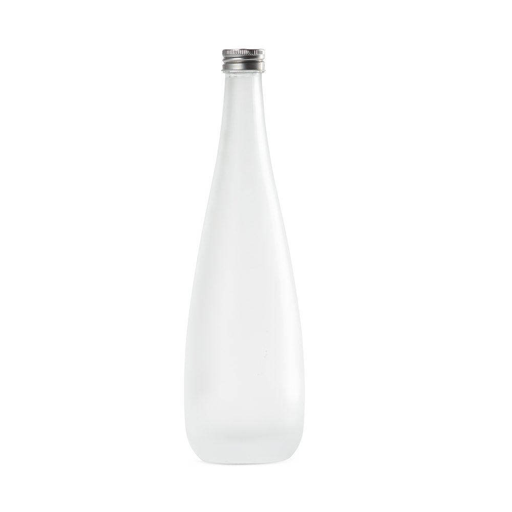 Garrafa de Vidro 550ml GO1541 na cor Branco, brinde personalizado Sky Brindes