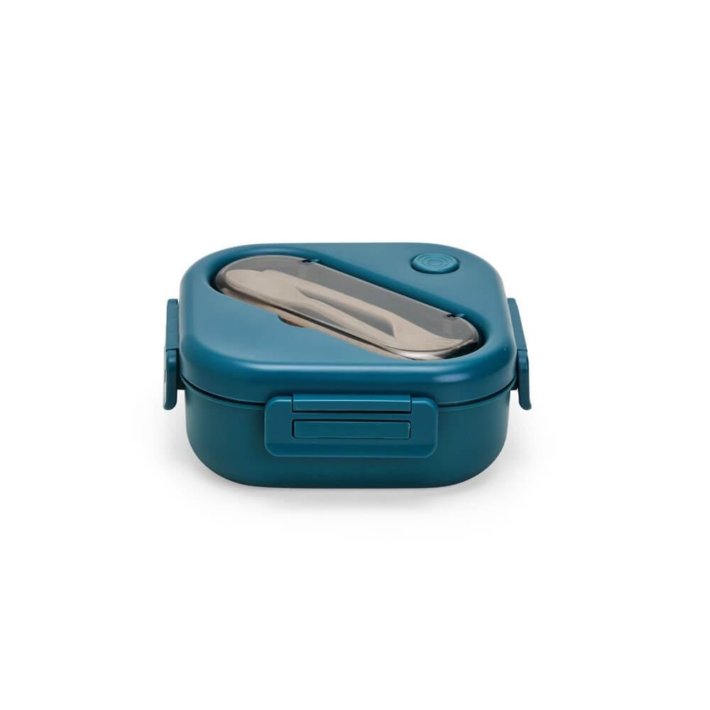 Marmita Hermética 1,2L GO1557 na cor Azul ciano, brinde personalizado Sky Brindes