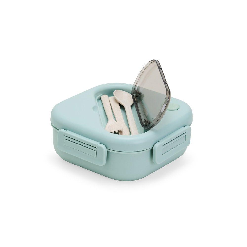 Marmita Hermética 1,2L GO1557 na cor Azul ciano, brinde personalizado Sky Brindes