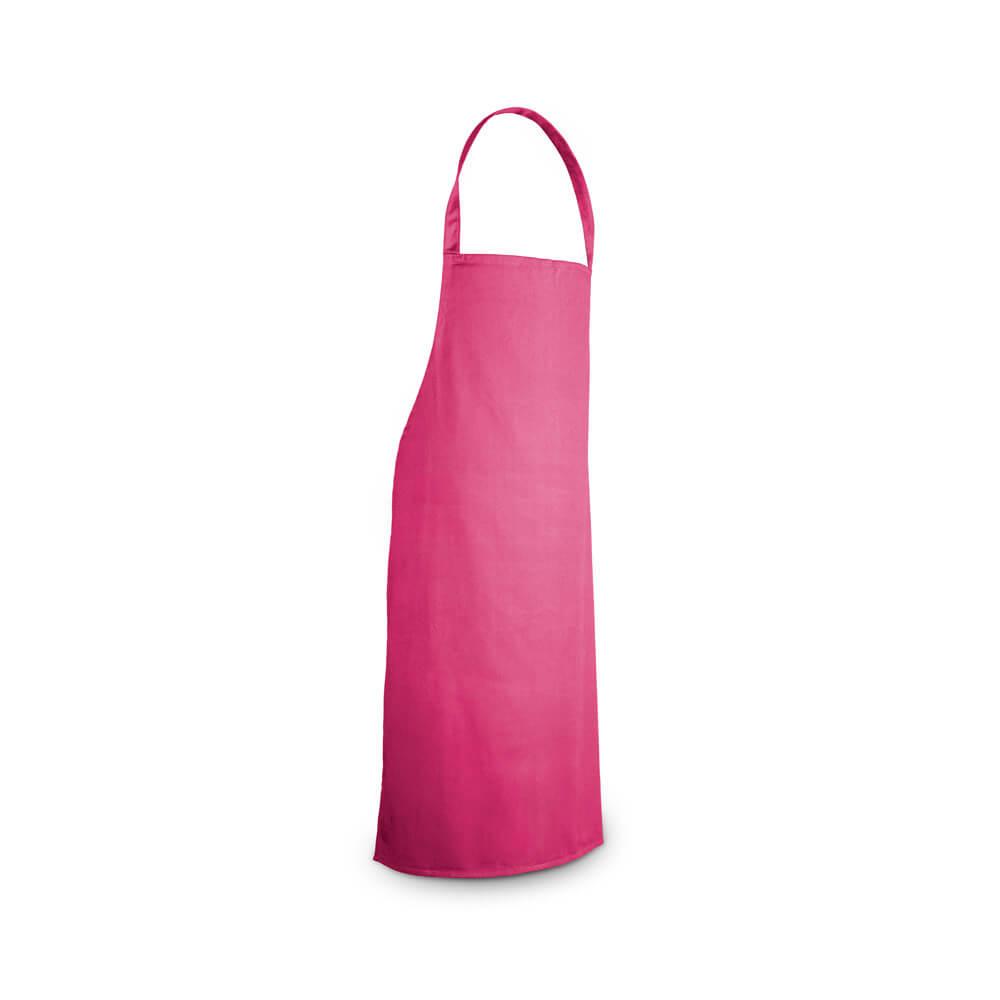 Avental de Algodão Sarjado GO1563 na cor Rosa, brinde personalizado Sky Brindes