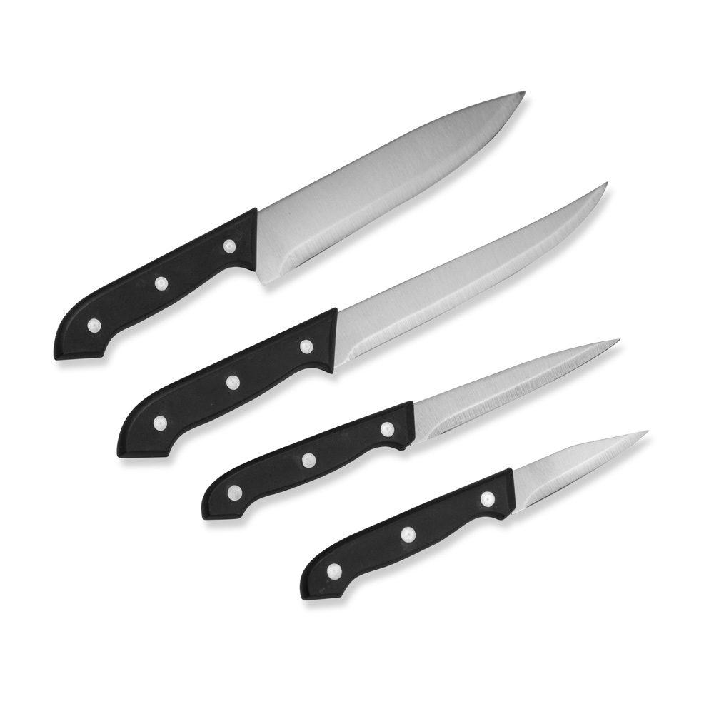 Kit Churrasco 6 Peças GO1577 na cor Natural, brinde personalizado Sky Brindes