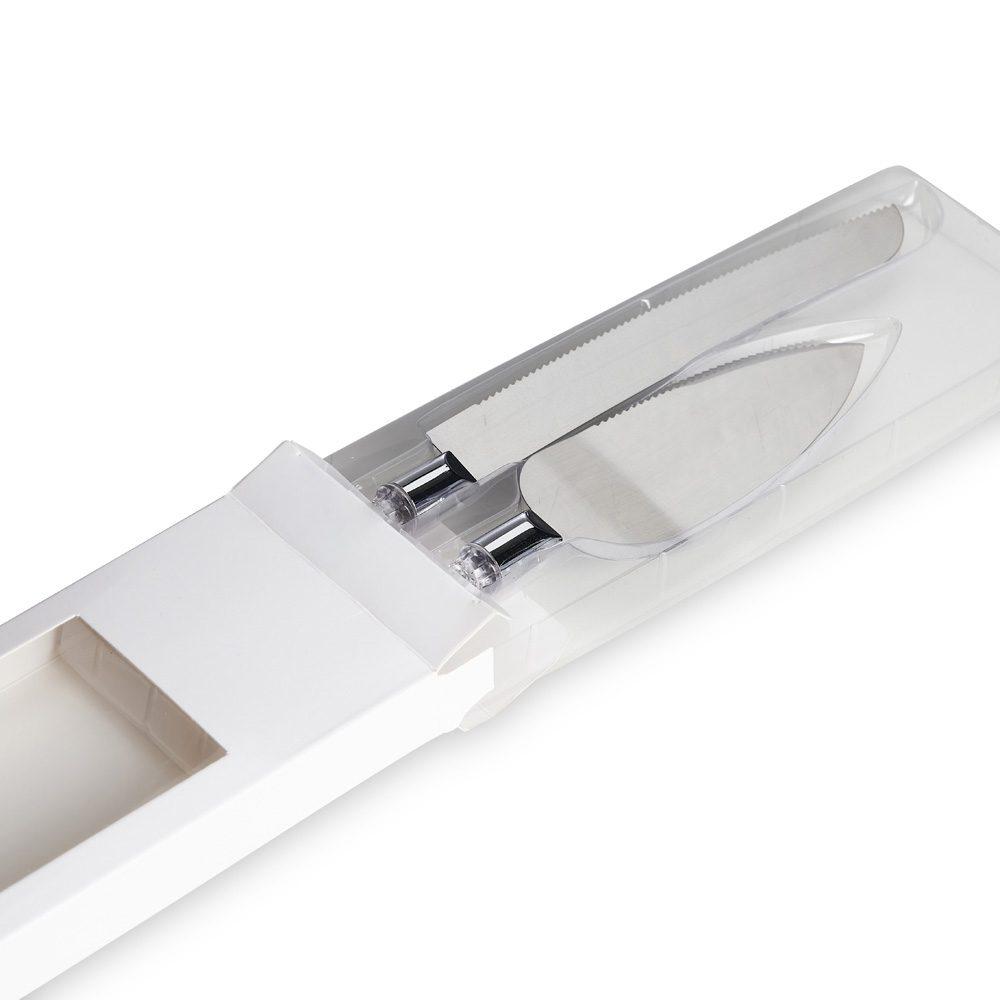 Kit utensílios de cozinha 2pçs GO1617 na cor Branco, brinde personalizado Sky Brindes