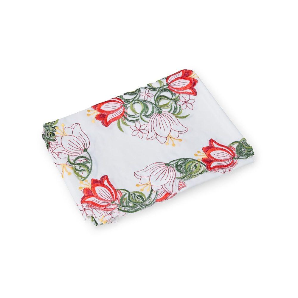 Toalha mesa ret. 2,2 m x 1,5 m GO1634 na cor Branco, brinde personalizado Sky Brindes