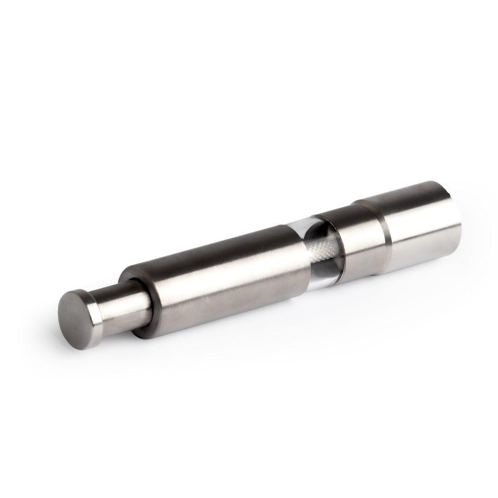 Triturador de tempero GO1635 na cor Inox, brinde personalizado Sky Brindes