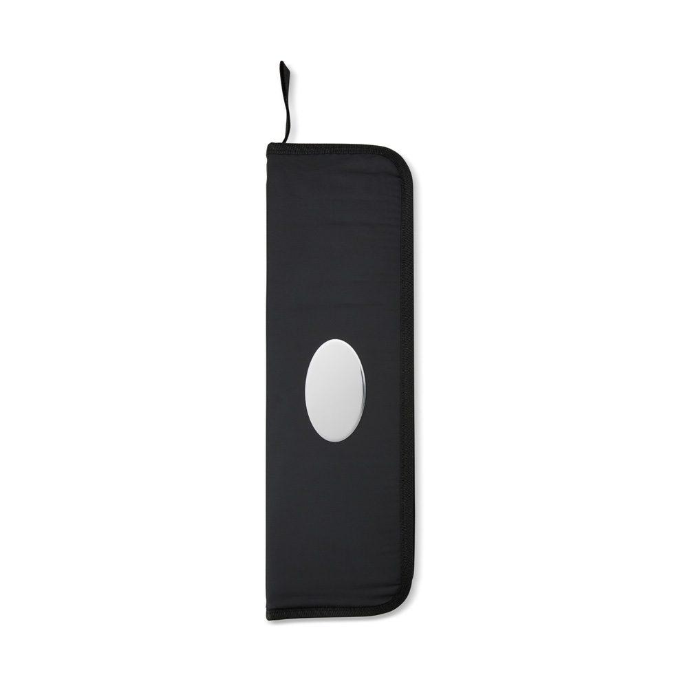 Kit churrasco 4 peças GO1652 na cor Preto, brinde personalizado Sky Brindes