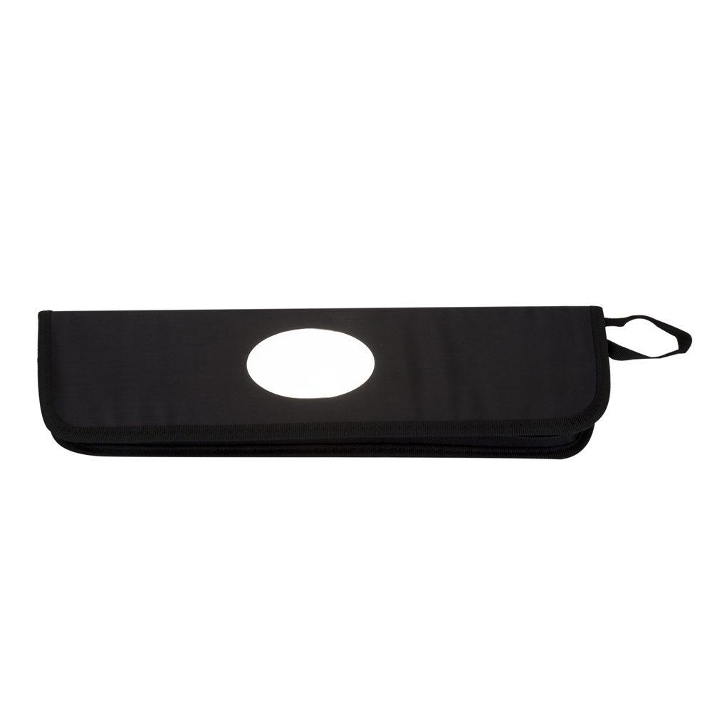 Kit churrasco 3 peças GO1658 na cor Preto, brinde personalizado Sky Brindes