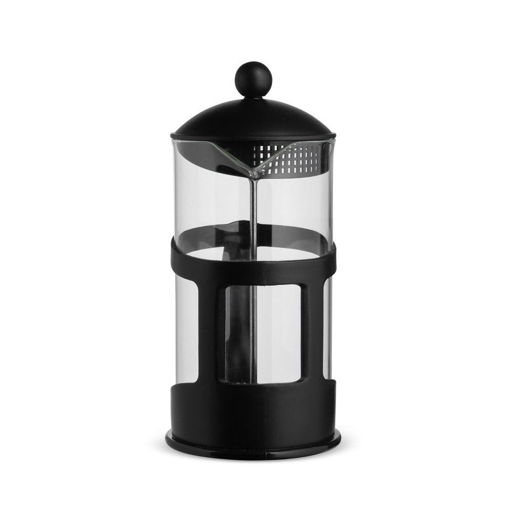 Cafeteira prensa francesa 1l GO1685 na cor Preto, brinde personalizado Sky Brindes