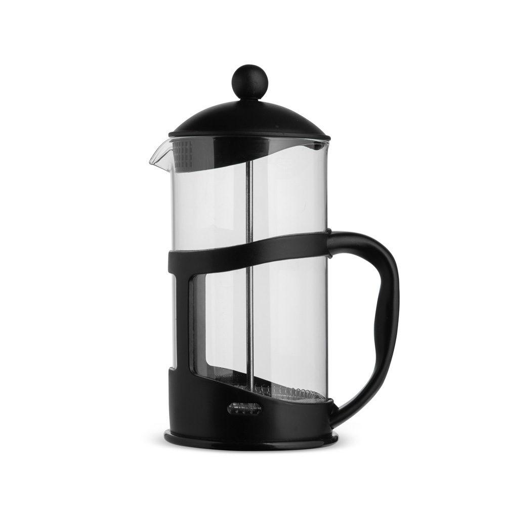 Cafeteira prensa francesa 1l GO1685 na cor Preto, brinde personalizado Sky Brindes