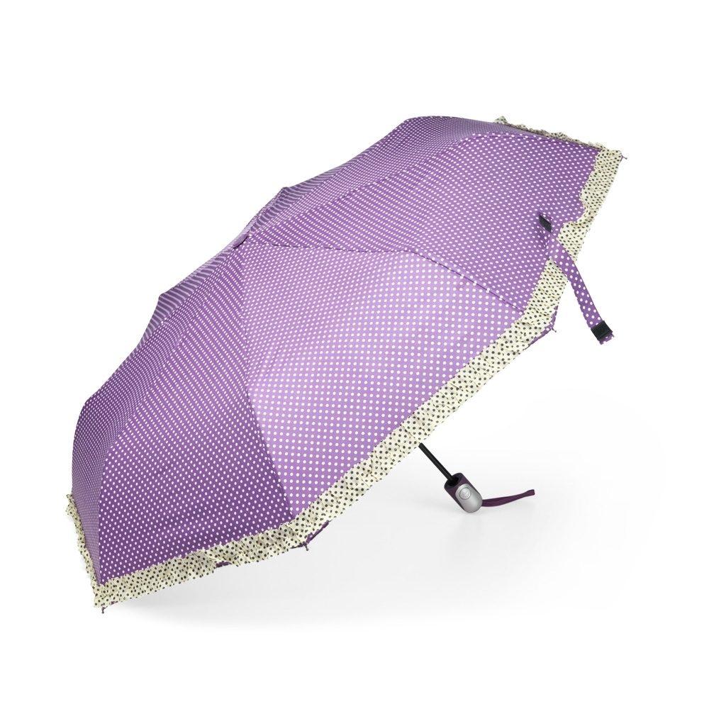 Guarda-chuva automático GU0003 na cor Roxo, brinde personalizado Sky Brindes