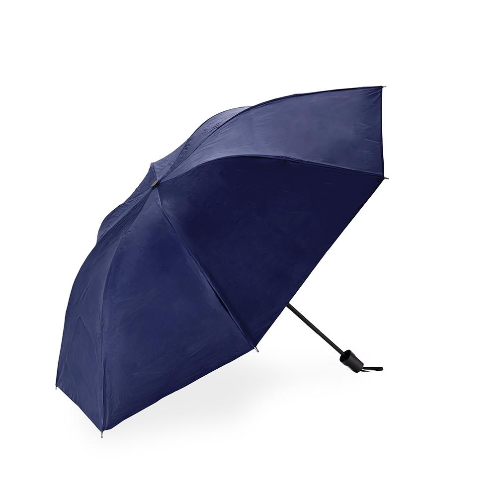 Guarda-chuva manual GU0004 na cor Azul, brinde personalizado Sky Brindes