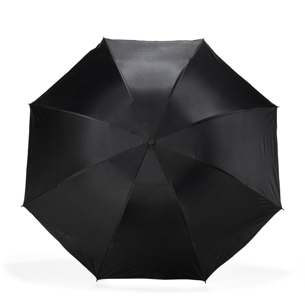 Guarda-chuva manual GU0004 na cor Azul, brinde personalizado Sky Brindes