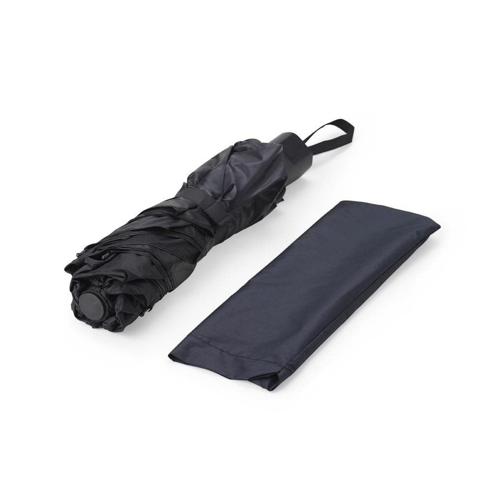Guarda-chuva manual GU0004 na cor Azul, brinde personalizado Sky Brindes