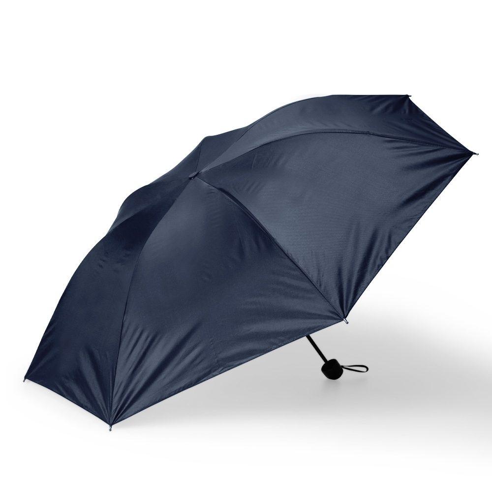 Guarda-chuva manual GU0005 na cor Azul escuro, brinde personalizado Sky Brindes