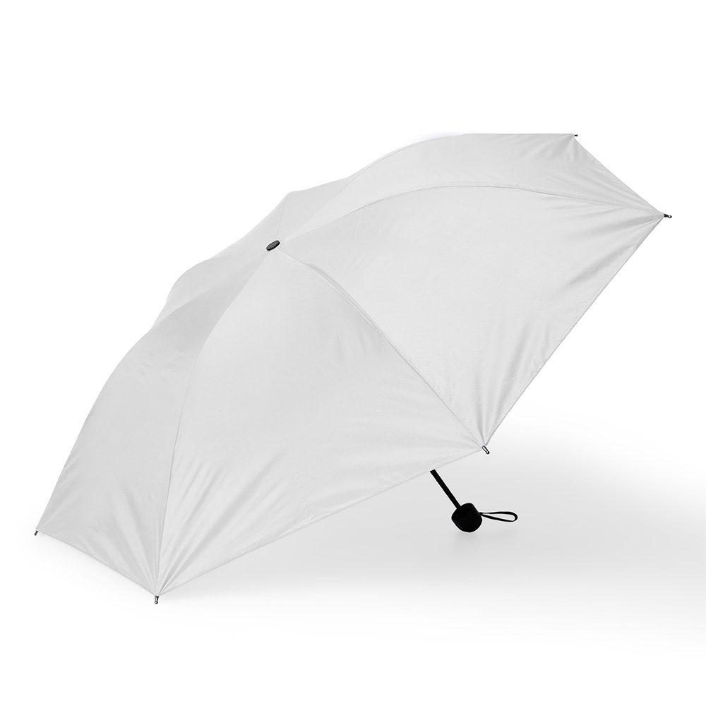 Guarda-chuva manual GU0005 na cor Branco, brinde personalizado Sky Brindes