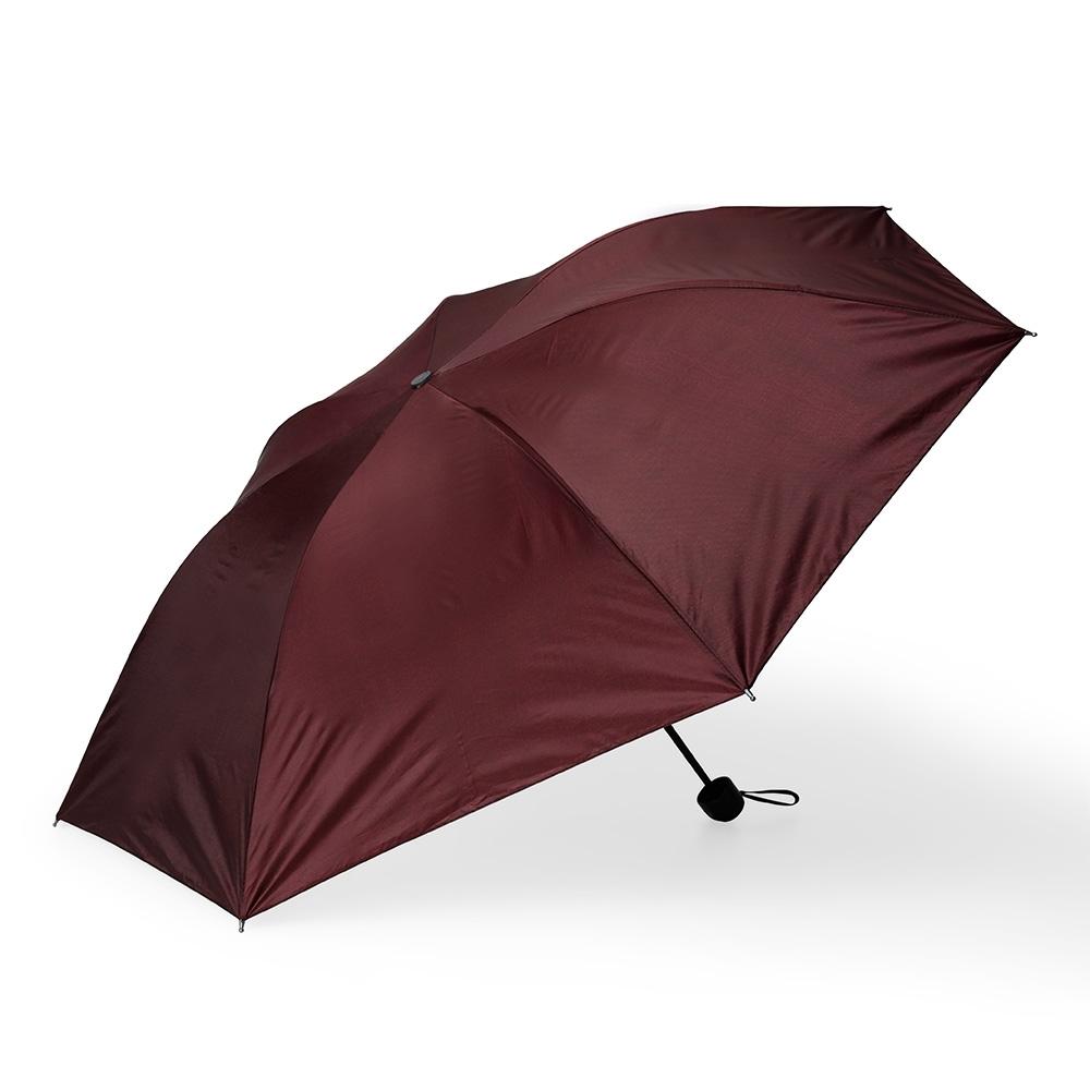 Guarda-chuva manual GU0005 na cor Vinho, brinde personalizado Sky Brindes
