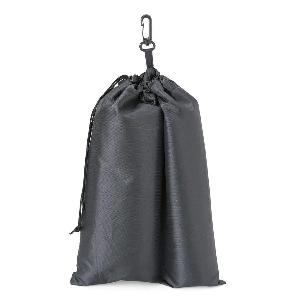 Kit chuva 2 peças GU0006 na cor Preto, brinde personalizado Sky Brindes