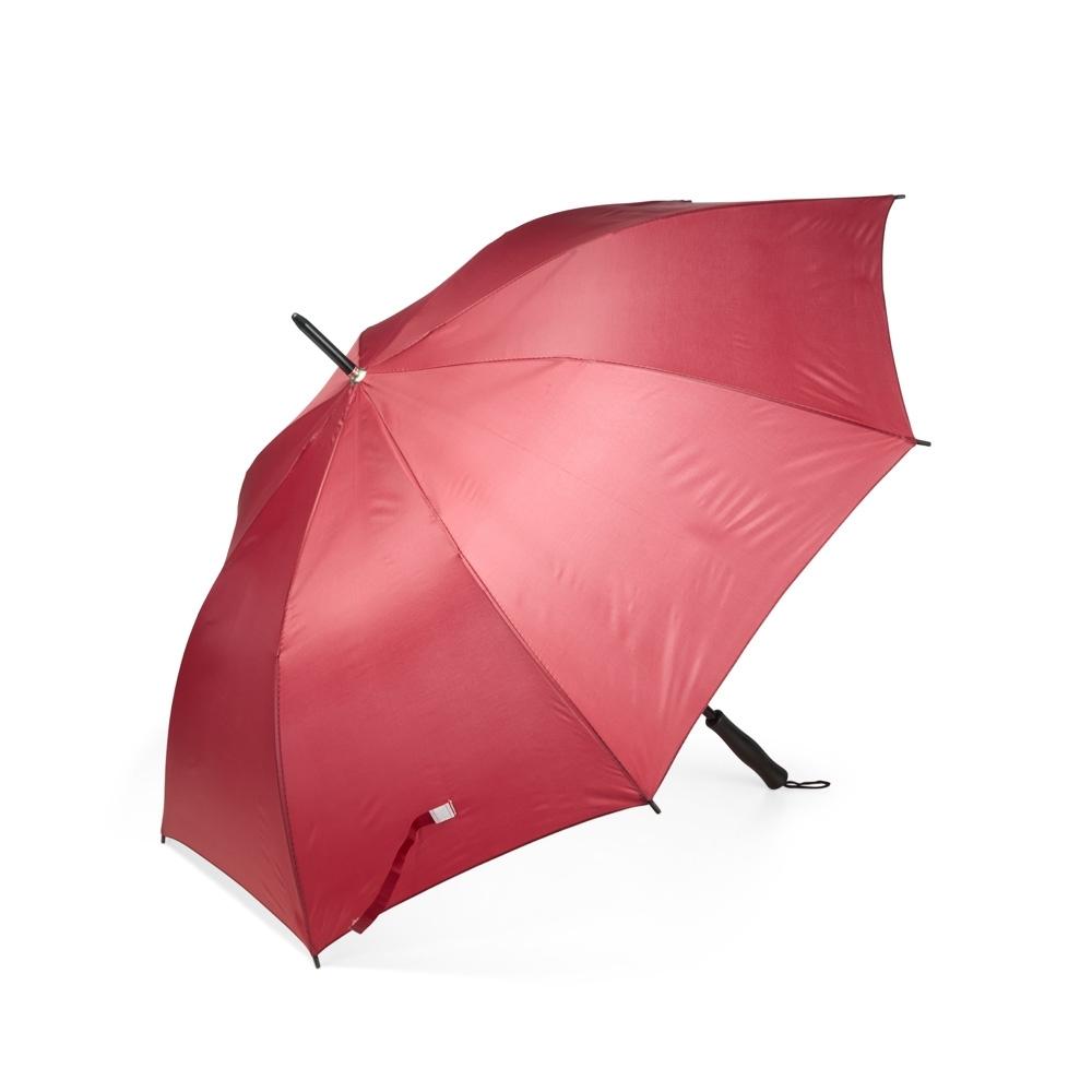 Guarda-chuva GU0007 na cor Vinho, brinde personalizado Sky Brindes