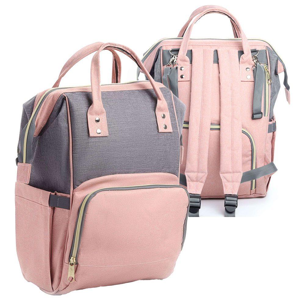 Mochila Funcional Poliéster MO1343 na cor Cinza, brinde personalizado Sky Brindes