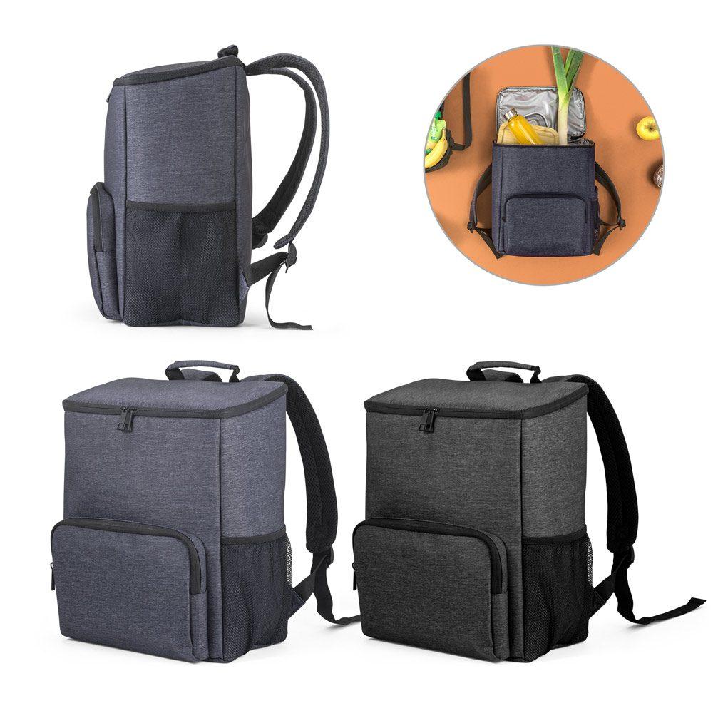 Mochila com isolamento térmico MO1511 na cor Azul, brinde personalizado Sky Brindes