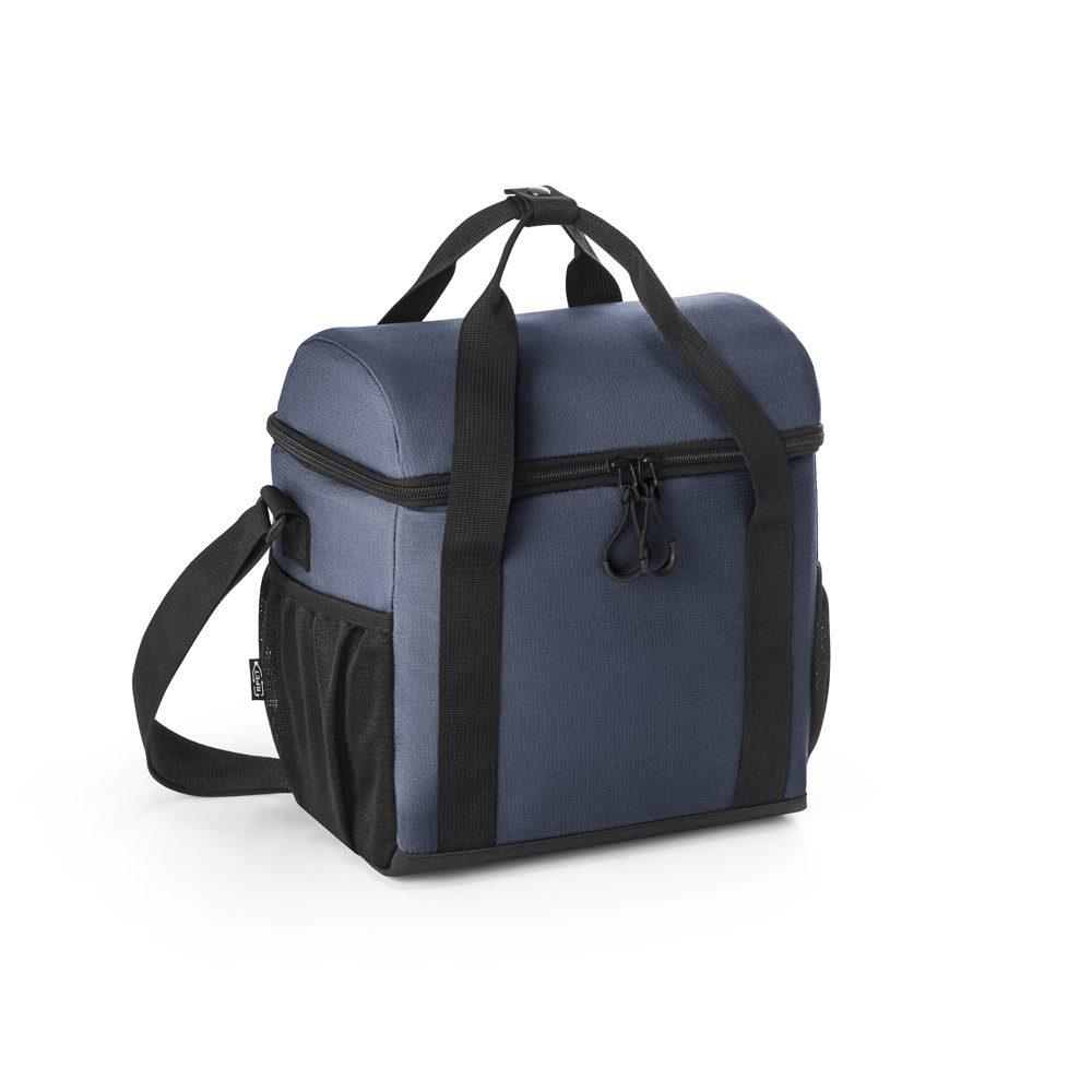 Bolsa térmica almofadada MO1514 na cor Azul, brinde personalizado Sky Brindes