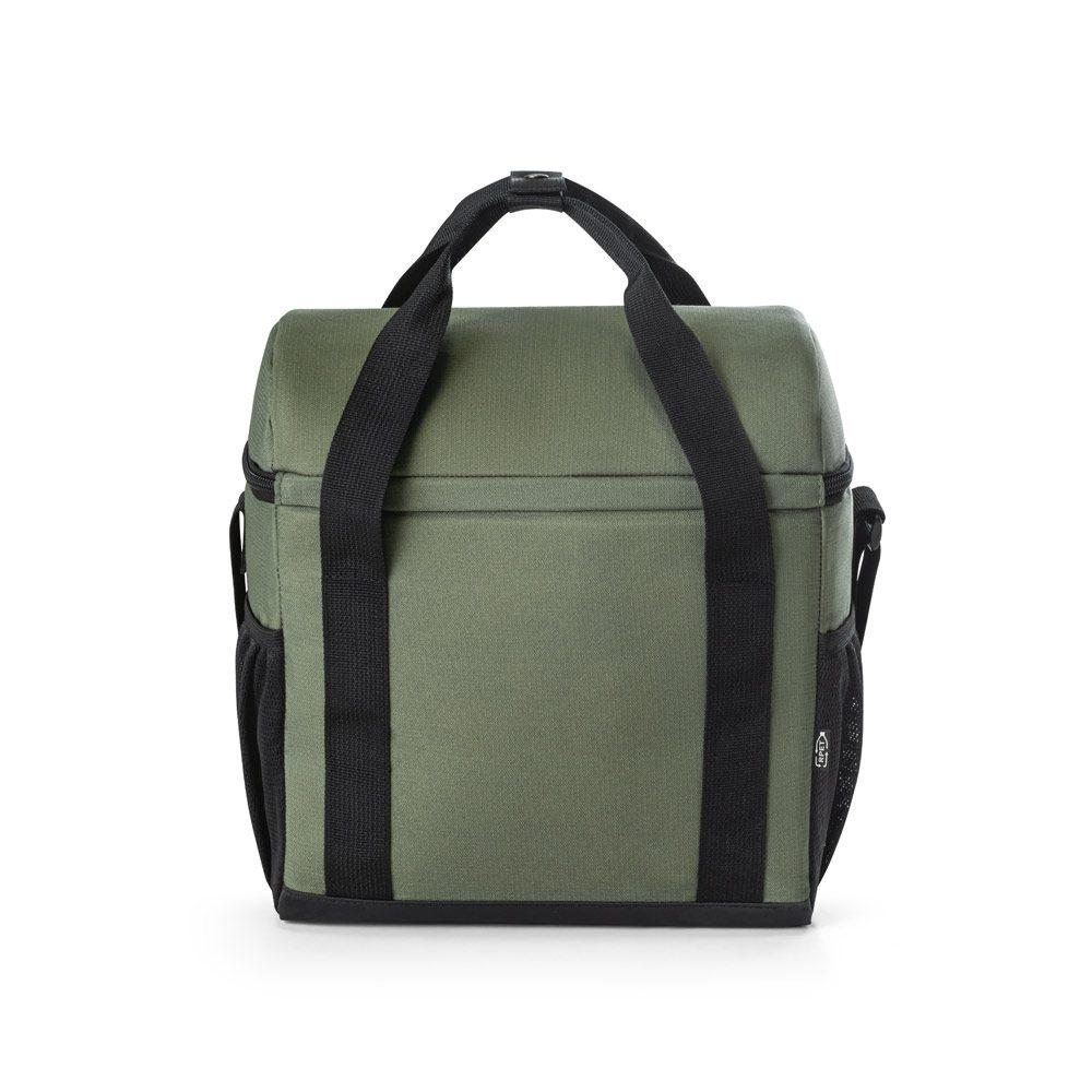 Bolsa térmica almofadada MO1514 na cor Verde escuro, brinde personalizado Sky Brindes