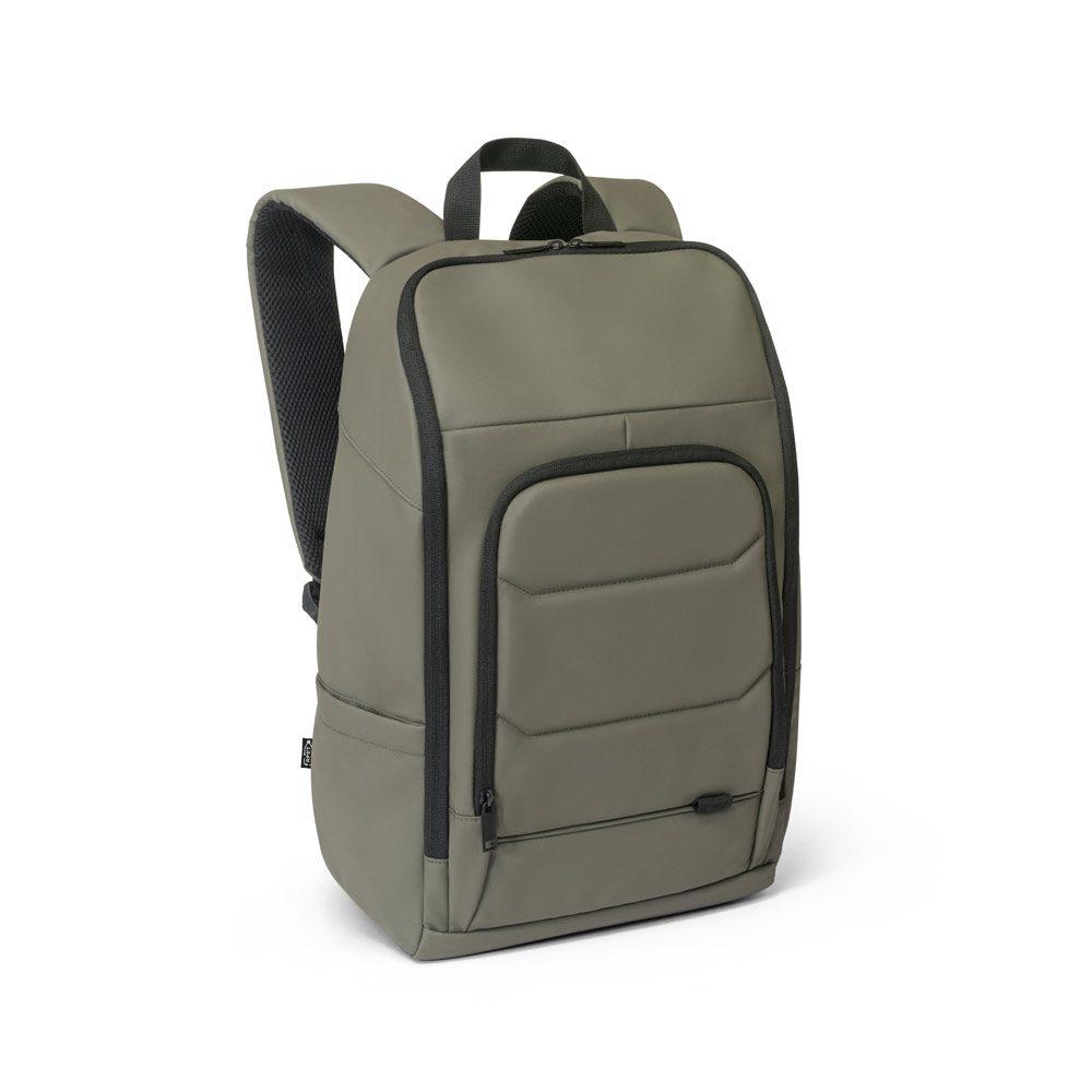 Mochila para Notebook MO1516 na cor Verde escuro, brinde personalizado Sky Brindes