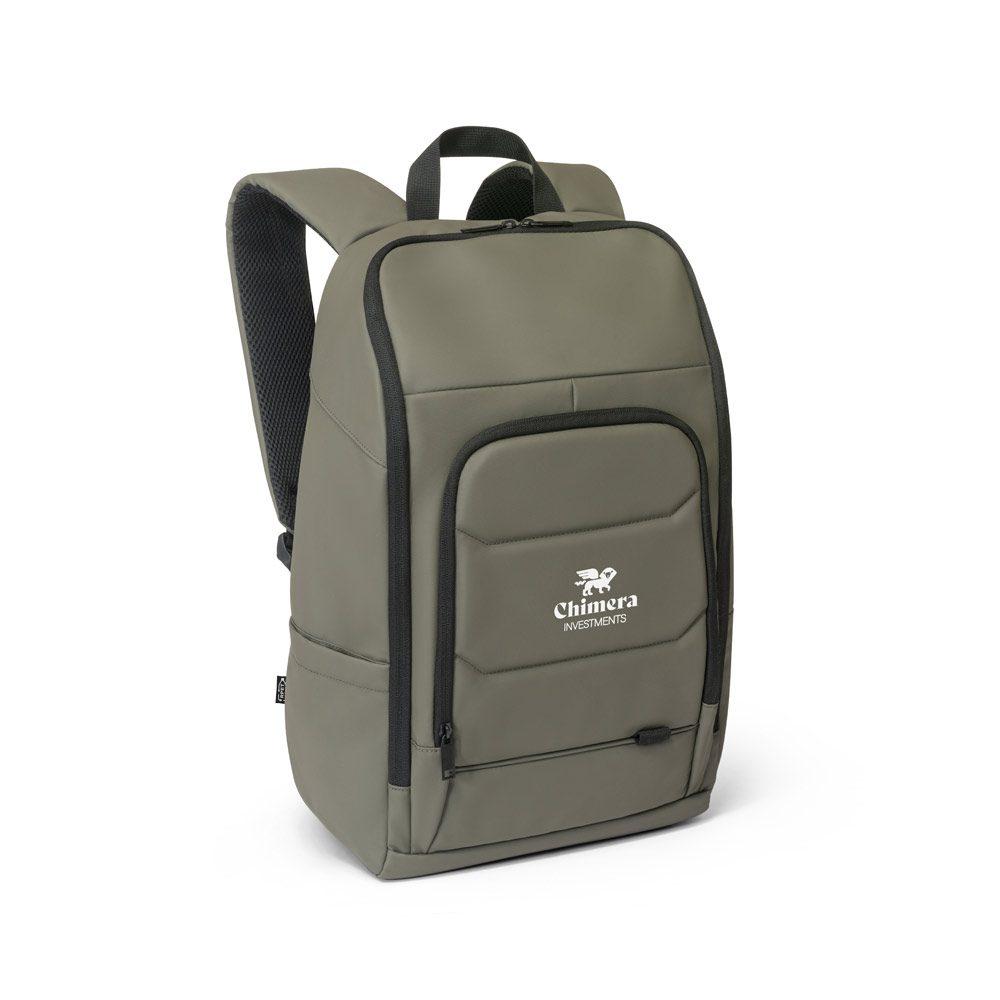Mochila para Notebook MO1516 na cor Verde escuro, brinde personalizado Sky Brindes