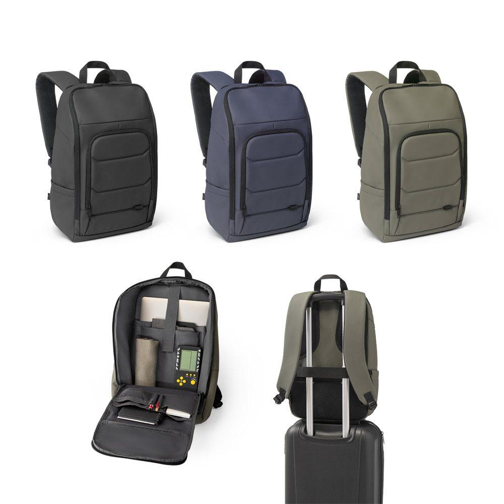Mochila para Notebook MO1516 na cor Verde escuro, brinde personalizado Sky Brindes