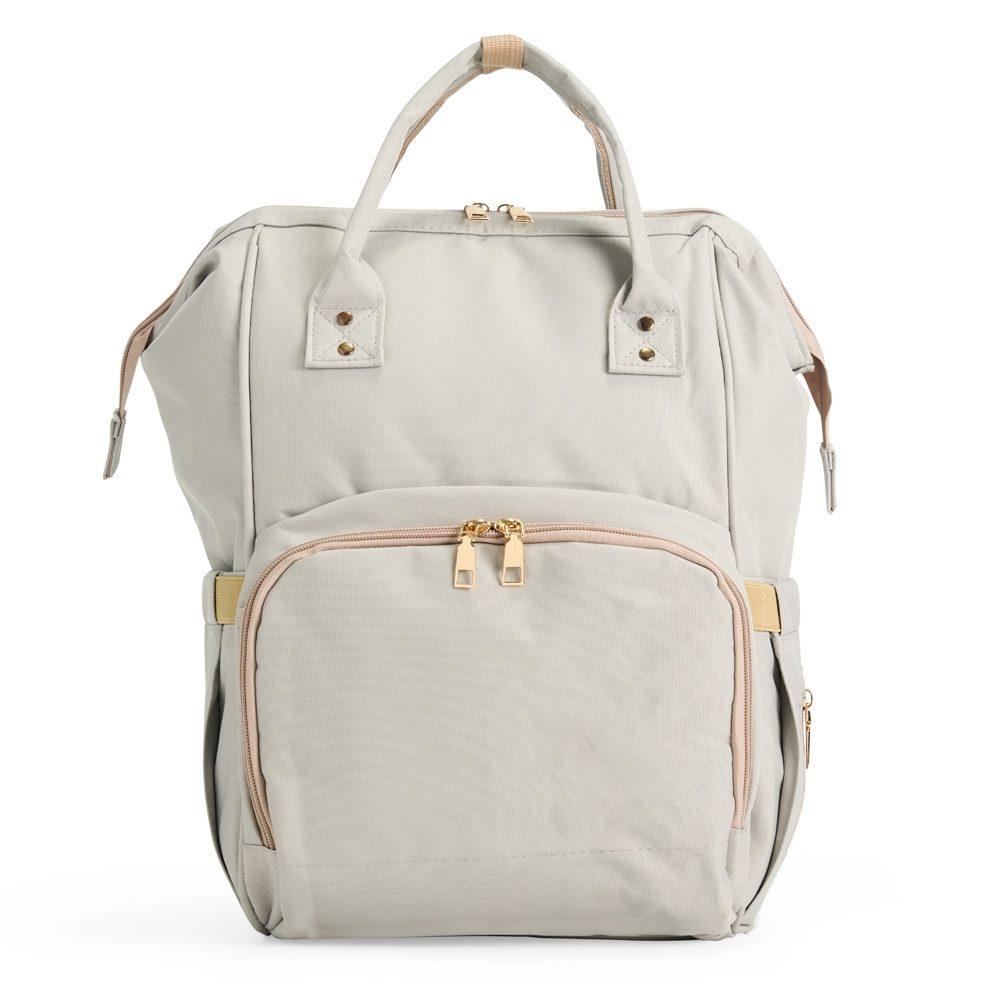 Mochila Funcional 19 Litros MO1531 na cor Cinza, brinde personalizado Sky Brindes