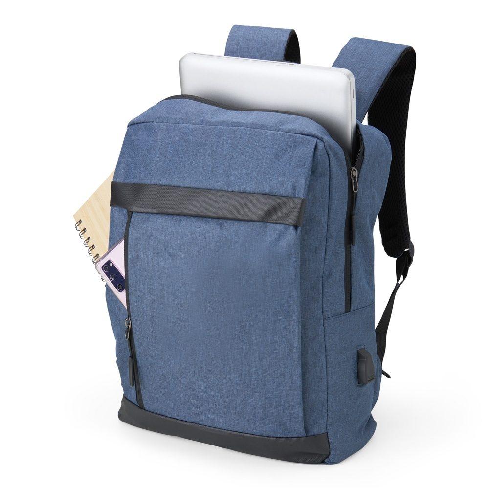 Mochila para Notebook MO1532 na cor Azul, brinde personalizado Sky Brindes