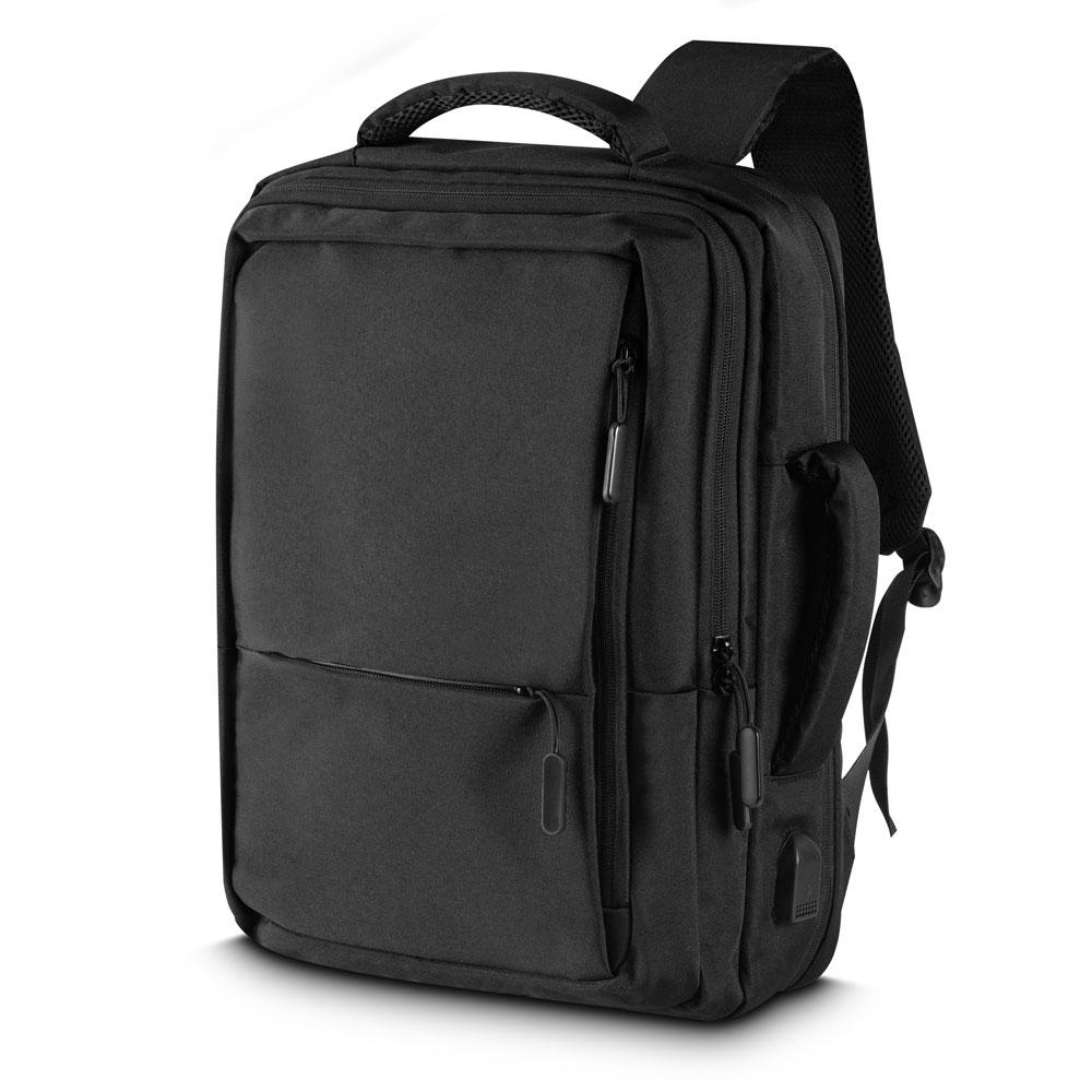 Mochila para Notebook MO1571 na cor Preto, brinde personalizado Sky Brindes